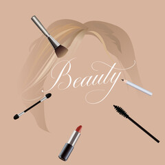 cosmetics illustration