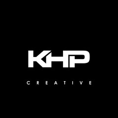 KHP Letter Initial Logo Design Template Vector Illustration