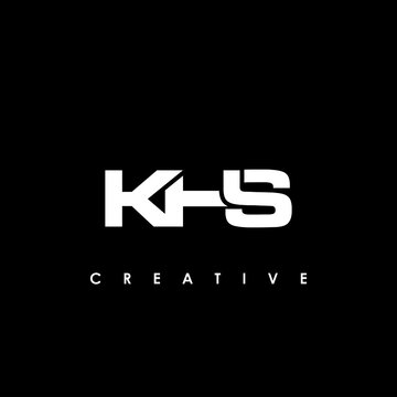 KHS Letter Initial Logo Design Template Vector Illustration