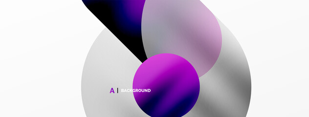 Digital web futuristic template. Circle composition abstract background. Vector Illustration For Wallpaper, Banner, Background, Card, Book Illustration, landing page