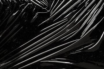 Obraz premium transparent plastic film wrap overlay texture background