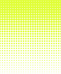 Vertical dots halftone pattern vector image