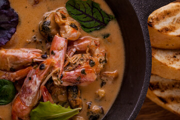 Shrimp soup
