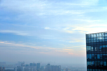 Buildings and Architecture in sunrise