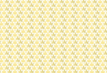 ゴールドな紅葉の背景素材