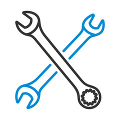 Crossed Wrench Icon