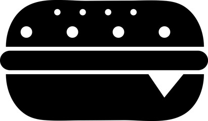 Burger icon Vector icon illustration on white background..eps