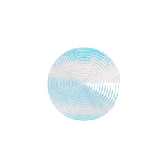 Fototapeta premium abstract blue circle vector background
