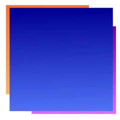 Obraz premium Background in blue, purple and orange colors. Vector illustration