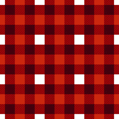 Scottish seamless tartan plaid. Retro square tablecloth pattern. Texture with red colors, vector background design for fabric, table cloth,wallpaper