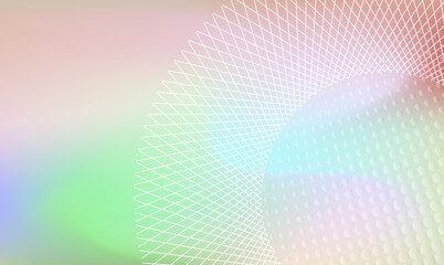Naklejka premium beauty theme soft gradient background with halftone shape49