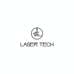 
The illustration consists of a laser cutting nozzle in the form of a symbol or logo. Laser cutting engraving
