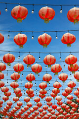 Chinese lantern use for decoration during chinese new year