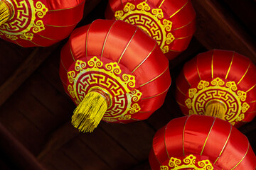 Chinese lantern use for decoration during chinese new year