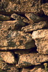 stone fence, stones stacked, background for text and wallpaper
