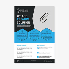 Corporate Business Event Real Estate Flyer and Brochure Design Template