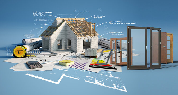 House construction, effective insulation