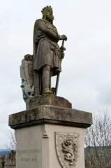 Statue of Robert the Bruce, Stirling Castle, Stirling, Scotland