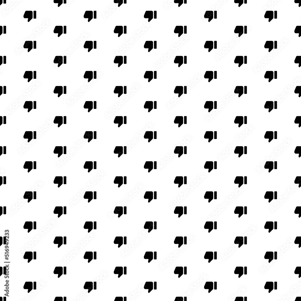 Poster square seamless background pattern from geometric shapes. the pattern is evenly filled with big blac