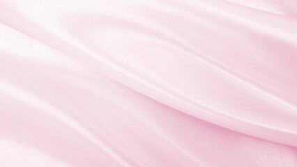 Smooth elegant pink silk or satin texture as wedding background. Luxurious background design