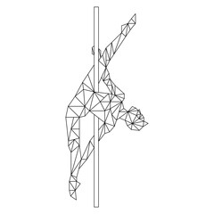 Pole Dance Sticker