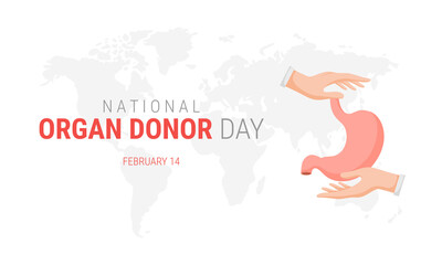 National organ donor day with Stomach