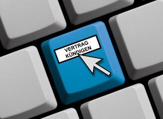 Vertrag schnell und einfach online kündigen