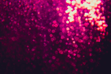 Abstract pink bokeh luxury