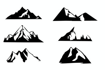mountain logo design, mountain vector 