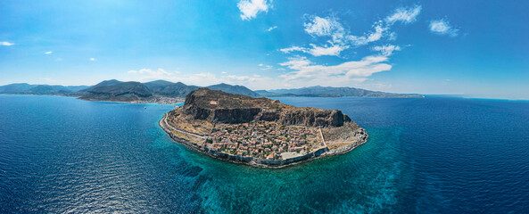 Insel Monemvasia Griechenland Peloponnes - obrazy, fototapety, plakaty