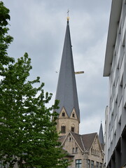 Historical Church in the Old Town of Bonn, North Rhine - Westphalia