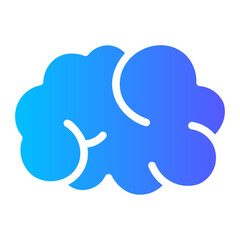 brainstorm gradient icon