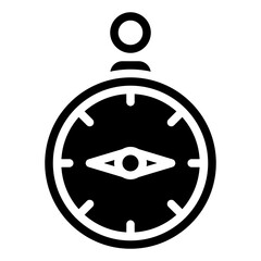 COMPASS glyph icon,linear,outline,graphic,illustration