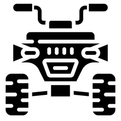 QUAD glyph icon,linear,outline,graphic,illustration