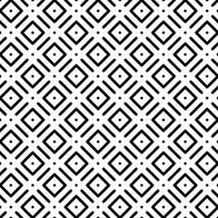 Vector seamless pattern with geometric line and dot