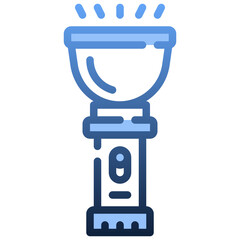 FLASHLIGHT Gradient icon,linear,outline,graphic,illustration