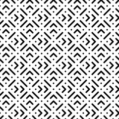 Vector seamless pattern with geometric line and dot