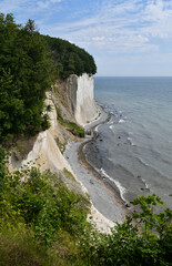Kreideküste auf der Insel Rügen, Deutschland