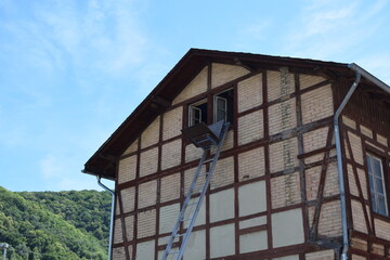 Fachwerkhaus in Restuarierung