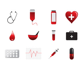 abstract artistic creative medical icon