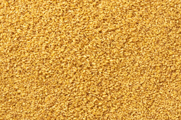 close-up texture of raw bulgur top view.