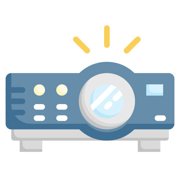 recommend clip art: PROJECTOR flat icon,linear,outline,graphic,illustration