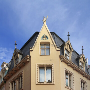 The Chimney Sweep House in Riga. Latvia
