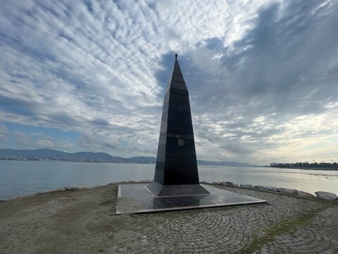 Golcuk, Kocaeli / TURKEY - 07/13/2022: Earthquake Memorial