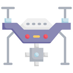 DRONE flat icon,linear,outline,graphic,illustration