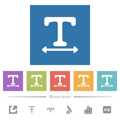 Adjust font width flat white icons in square backgrounds