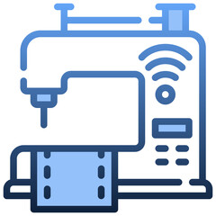 SEWING MACHINE Gradient icon,linear,outline,graphic,illustration