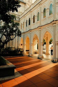 Chijmes ,historic, heritage building complex and a national monument of Singapore