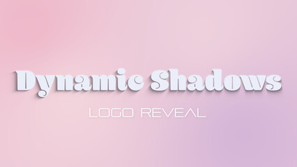 Dynamic Shadows Logo Reveal
