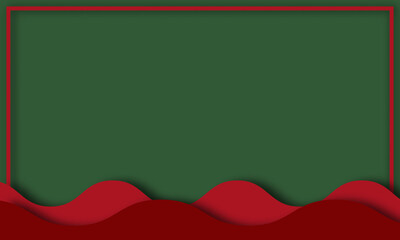 Obraz premium Christmas party invitation with holy border. Celebrate the season. vector